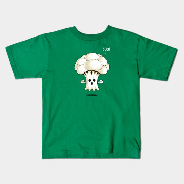 BOO!CCOLI Kids T-Shirt by netralica